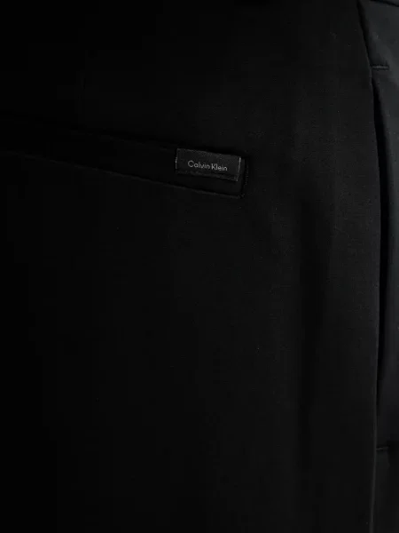 Calvin Klein Chino nadrág | Straight fit fekete