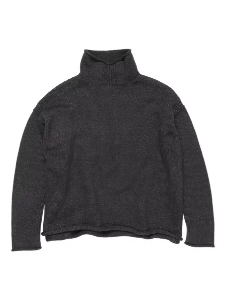 Pulover Acne Studios cu broderie gri