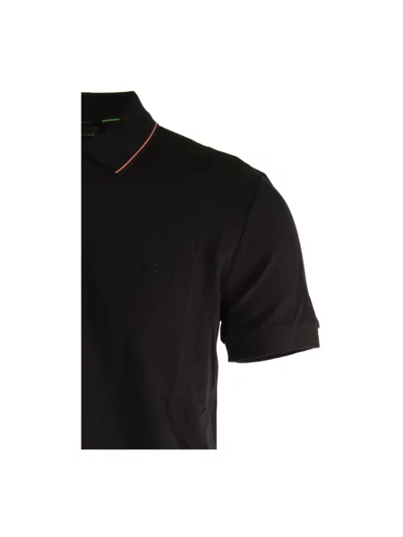Koszulka polo Boss czarna