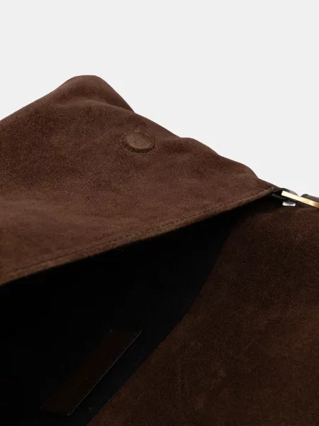 Zadig&Voltaire velúr táska barna