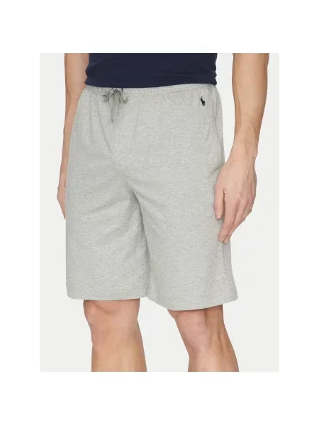 Polo Ralph Lauren Pidžama hlače melange siva