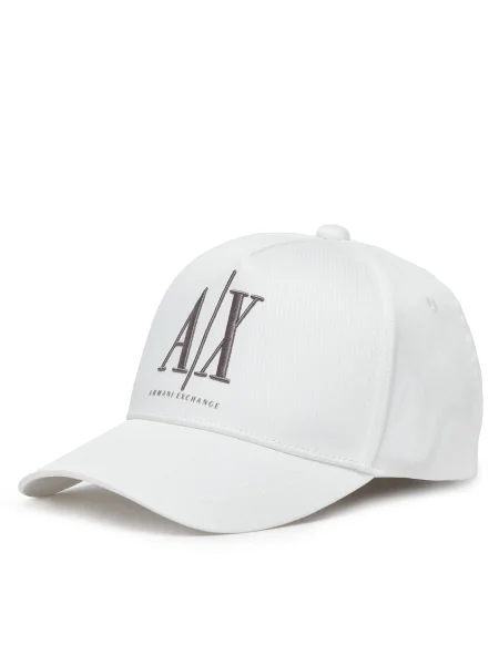 Șapcă Armani Exchange alb