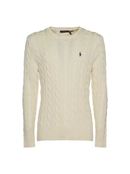 Polo Ralph Lauren Sweter Écru biały