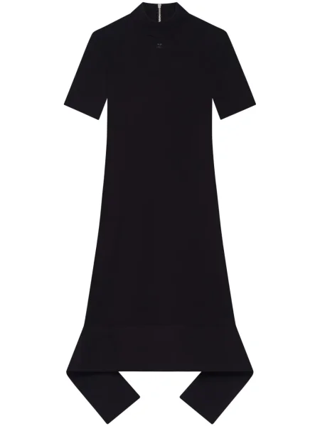 Rochie mini Courreges de costum negru