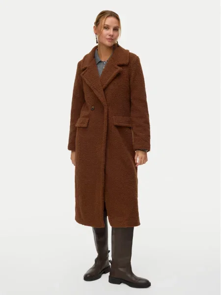Vero Moda Báránybőr kabát Teresa barna