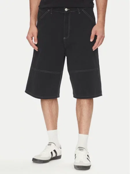Džínové šortky Jack & Jones černé