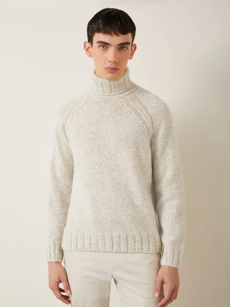 Zegna Golf Z Kaszmiru weiss