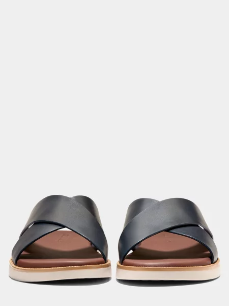 Шкіряні Шльопанці Cole Haan синій