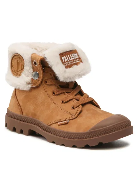 Čižmy Palladium hnedá
