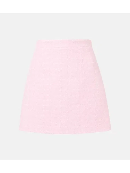 Spódnica Patou tweedowa różowa
