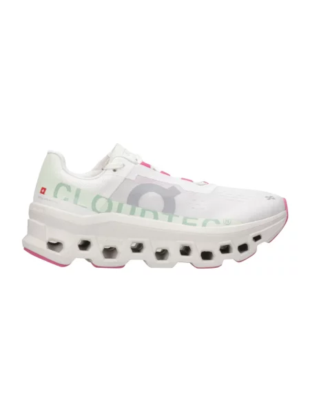 Buty do biegania On Running do biegania z siateczki białe
