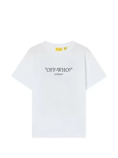 Koszulka dziecięca Off-white biała