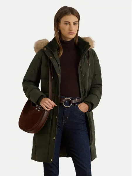 Paltas Lauren Ralph Lauren žalia