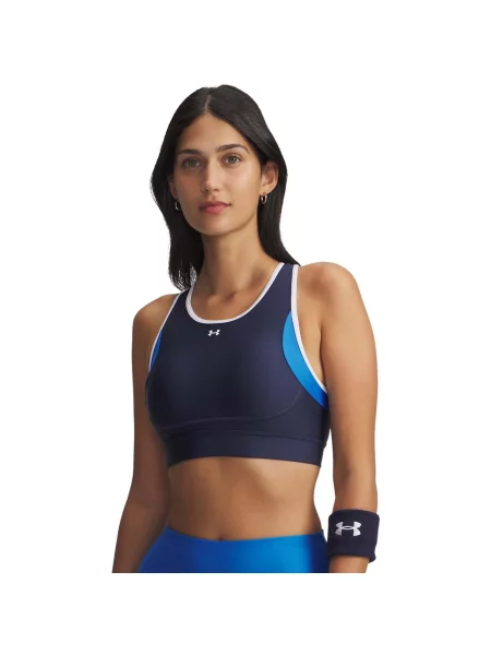 Top Under Armour cu spatele deschis albastru