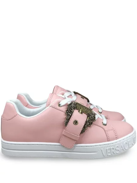 Sneakerși Versace Jeans Couture cu cataramă roz