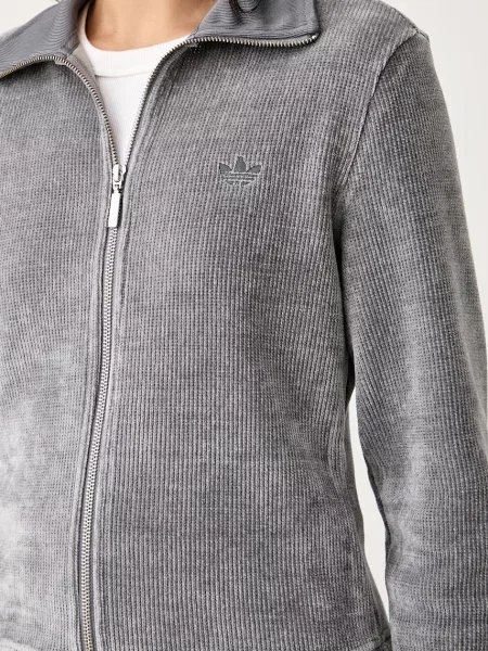 Adidas Originals жилетка дамска Chenille Zip Up сиво