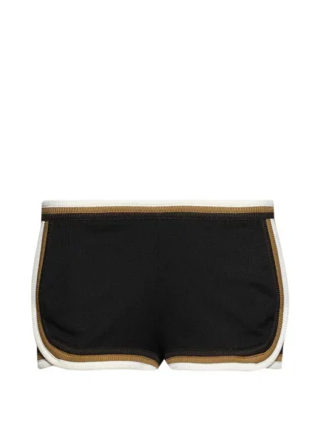 Pantaloni scurți Christopher Esber alergare negru