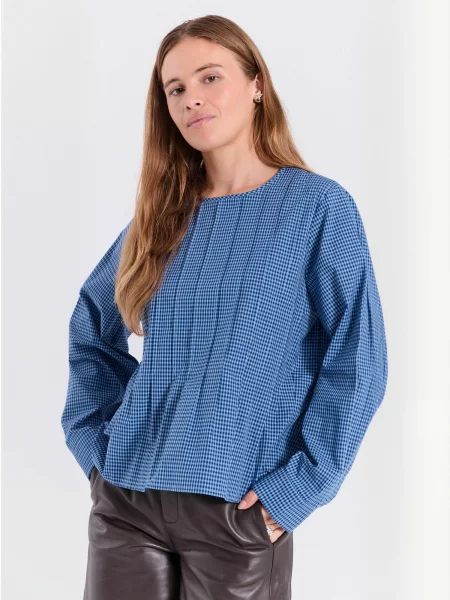 NORR Tricou Soffie amestec albastru