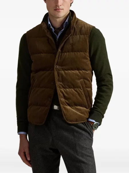 Μικρός κασκέτο Polo Ralph Lauren με χαμηλή μέση υφαίνω διαγωνίως πράσινο