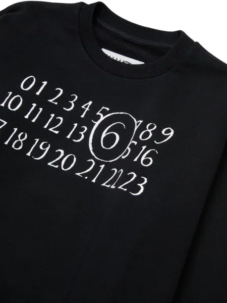 Bluza dziecięca Mm6 Maison Margiela czarna