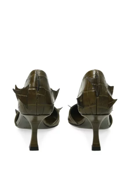 Pantofi cu toc The Erose verde