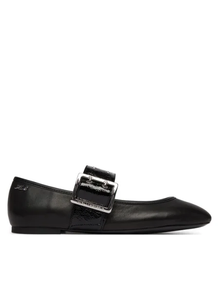 Balerini KARL LAGERFELD Karo negru