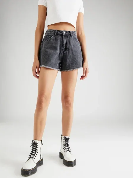 ABOUT YOU Jeans Lilli Shorts denim gri
