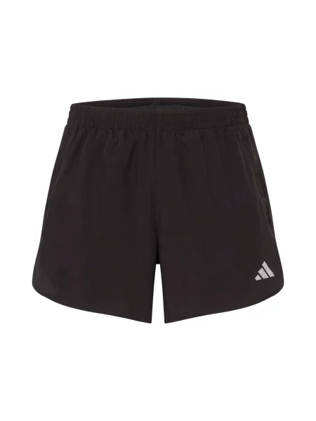 ADIDAS PERFORMANCE Pantaloni sport RUN IT negru alb