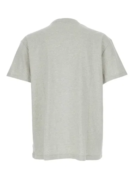 Lněné pruhované tričko Polo Ralph Lauren šedé