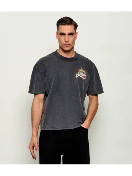 AllSaints Tricou ROQUE | Oversize fit negru