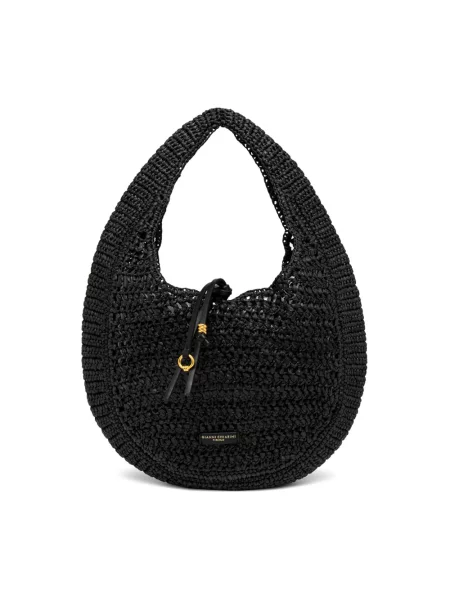 Torebka hobo Gianni Chiarini czarna