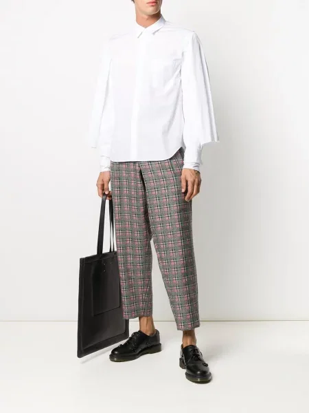 Дълго риза Comme Des Garçons Homme Plus бяло
