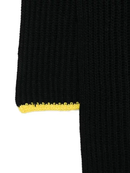 Fular Msgm tricotate negru