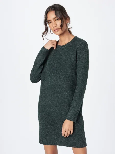 VERO MODA Kötött ruhák Doffy fenyő