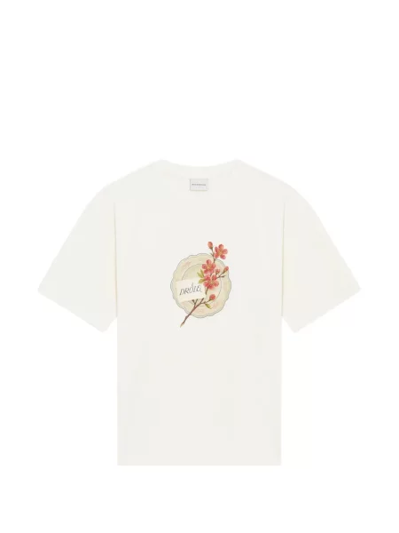 Tricou Drole De Monsieur alb