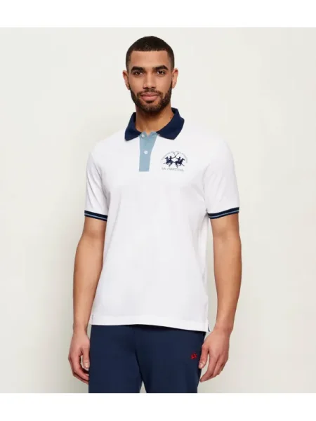 La Martina Polo | pique alb