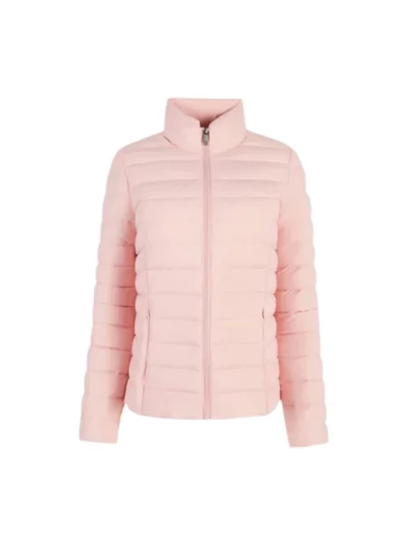 Kurtka puchowa Jott różowa