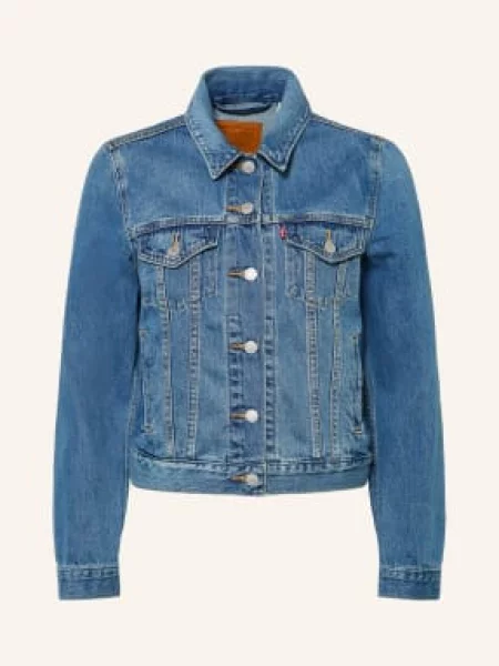 Levi's® Džínová Bunda Original Trucker 65 med indigo worn in