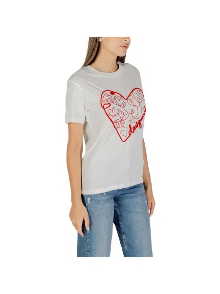 Desigual Tričko Roma biela