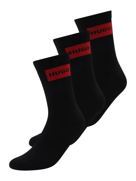 Čarape Hugo crna