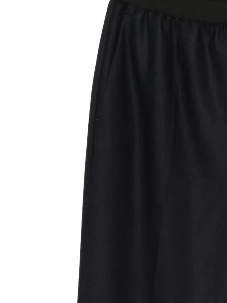 Pantaloni Maison Margiela de lână albastru