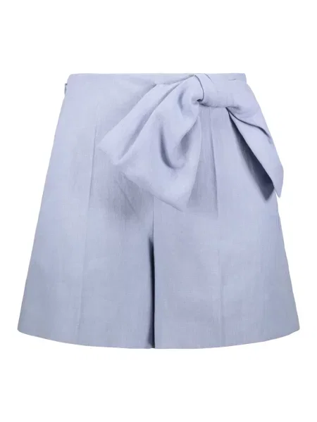 Szorty Chloe z kokardką niebieskie