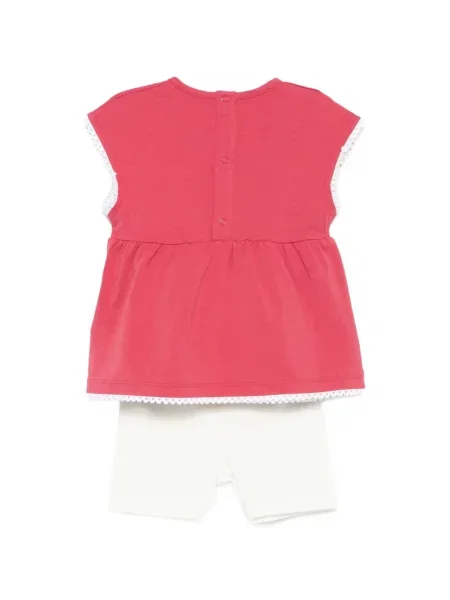 Szorty dziecięce Moncler Enfant różowe