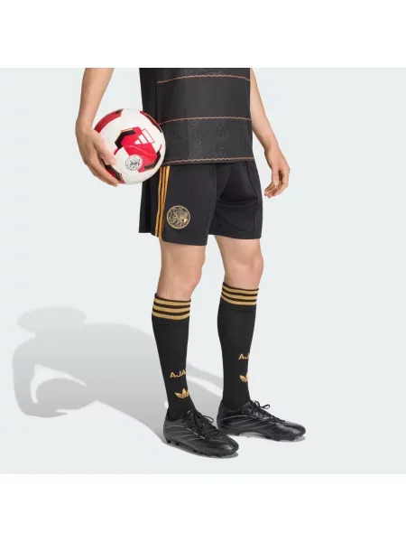 Spodenki wyjazdowe Ajax Amsterdam czarne