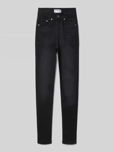 Jeansy o kroju slim fit z 5 Blue Effect czarne
