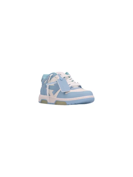 Sneakersy Off-white skórzane z logo białe