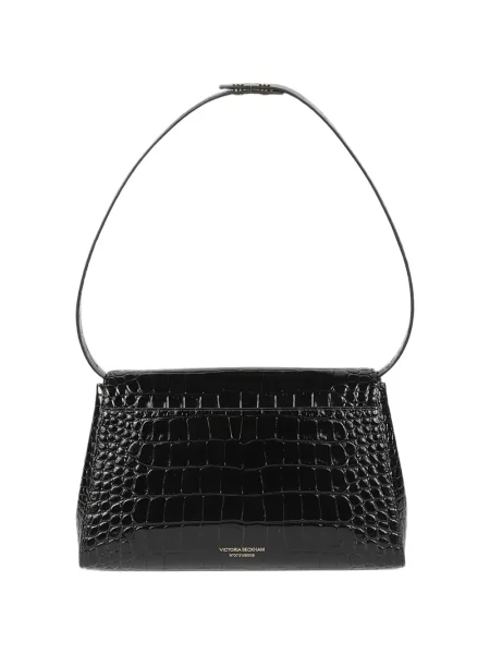 Geantă Victoria Beckham din piele negru