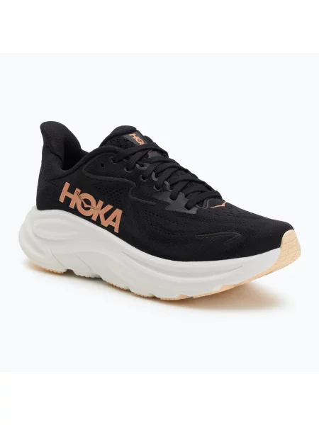 Běžecké boty HOKA Clifton 10 black/rose gold černé