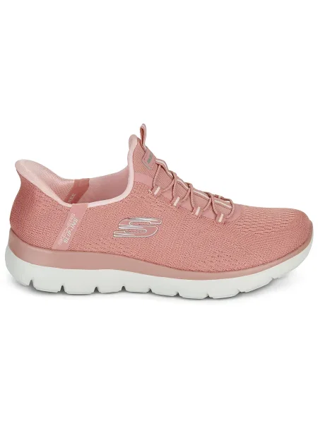Pantofi Skechers roz