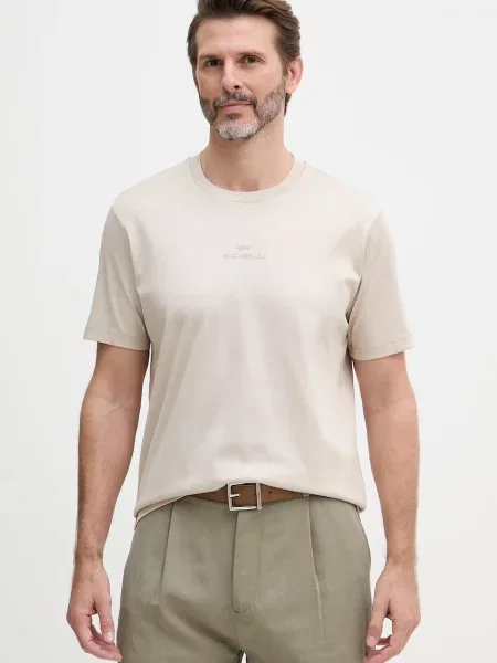 Paul&Shark Majica za muškarce od pamuka bež